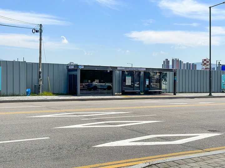 北部行きの停留所