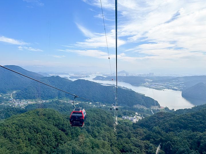 春川 三岳山湖ケーブルカー｜春川(江原道)の観光スポット｜韓国旅行