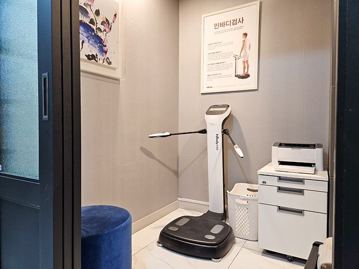 インボディチェック室