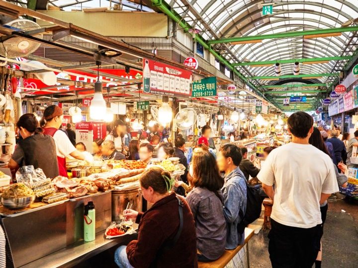 100年以上の伝統を持つ広蔵市場