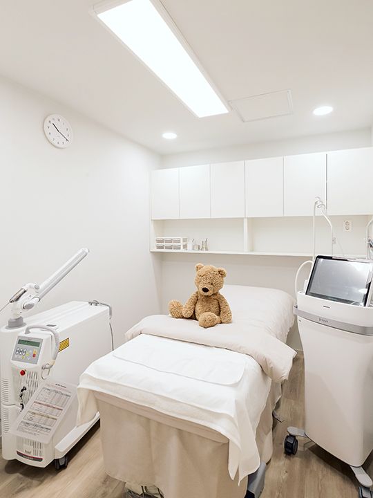 レーザー施術室