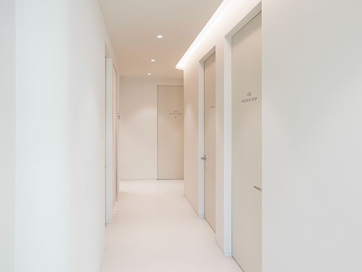 施術室前の廊下