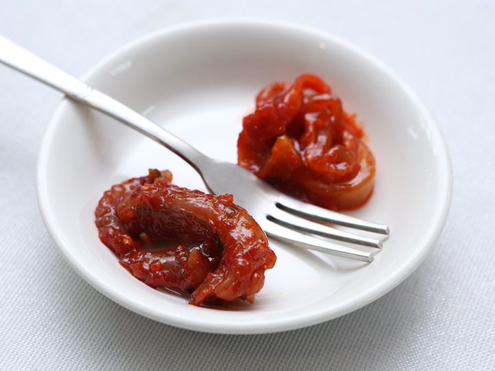 タコの塩辛、イカナゴの塩辛