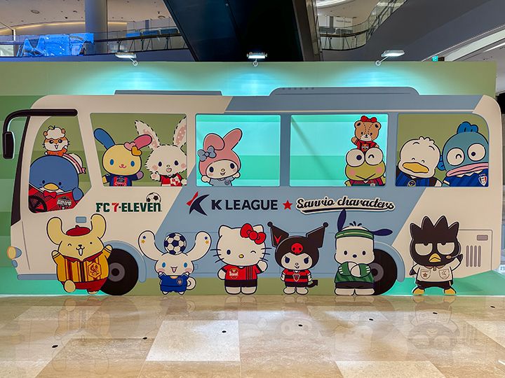 サンリオキャラクターズ×Kリーグ ポップアップストア｜韓国旅行