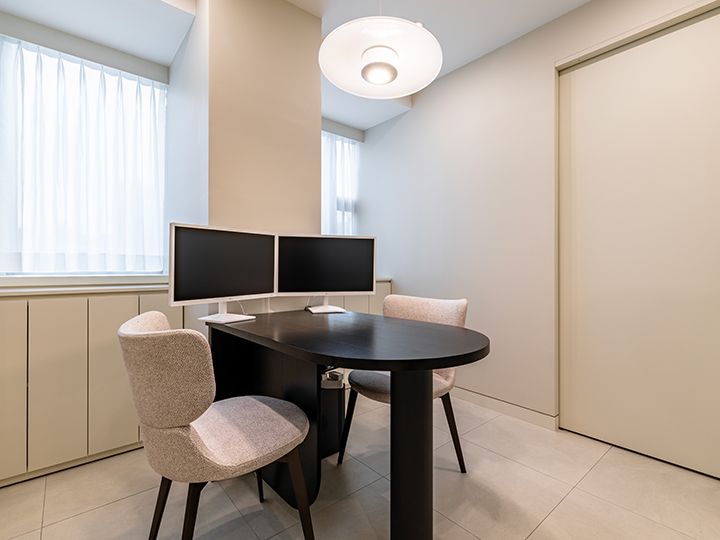 カウンセリングルーム内部