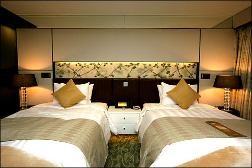 シングルベッドが2台