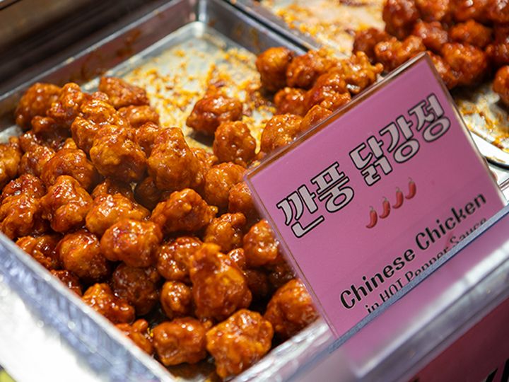 望遠市場の名物タッカンジョン