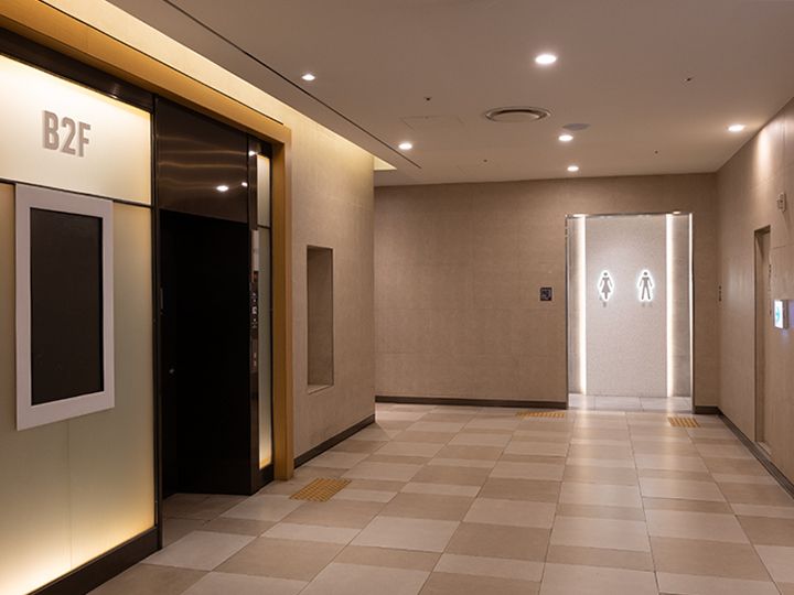 トイレはダイソーの奥