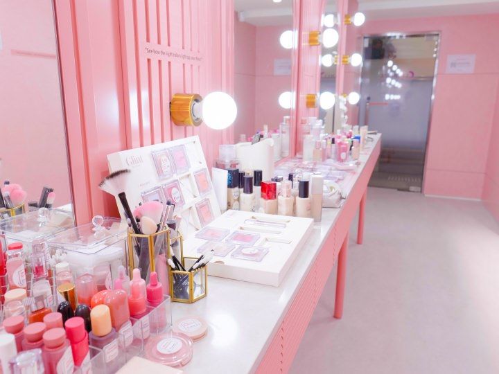 メイクアップゾーン