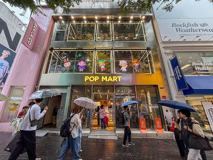 POP MART 明洞プレミアムテーマショップ｜明洞(ソウル)のショッピング