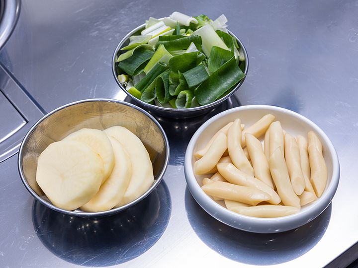 3種類のトッピングセットも