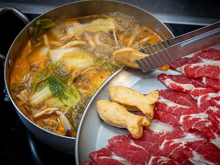 お膳⑧(松)⑅韓国 チェガネしゃぶポソッカルグクス 聖水直営店｜聖水洞・ソウルの森