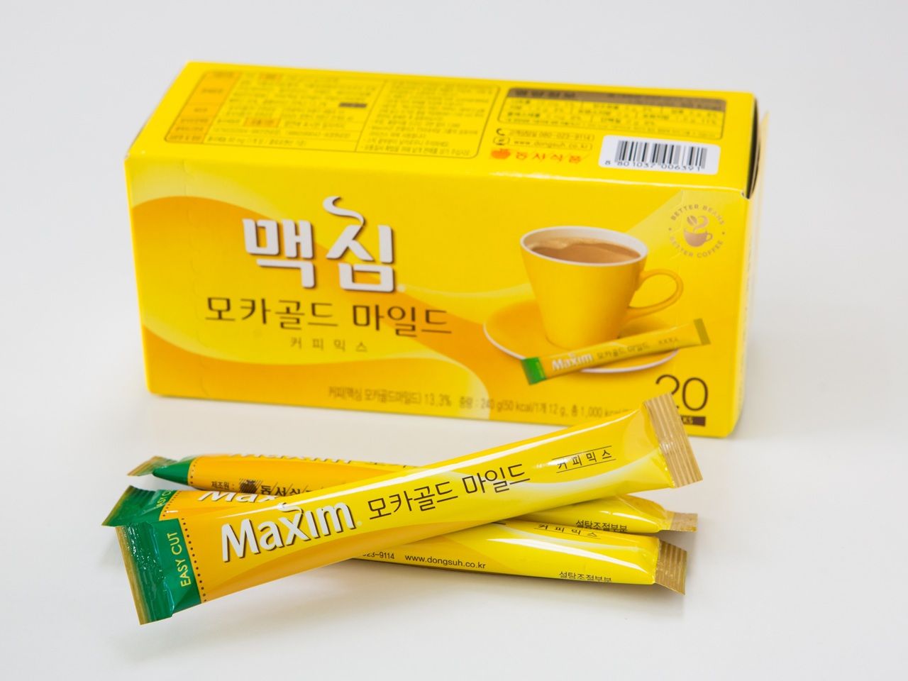 スティックコーヒーは韓国土産の定番