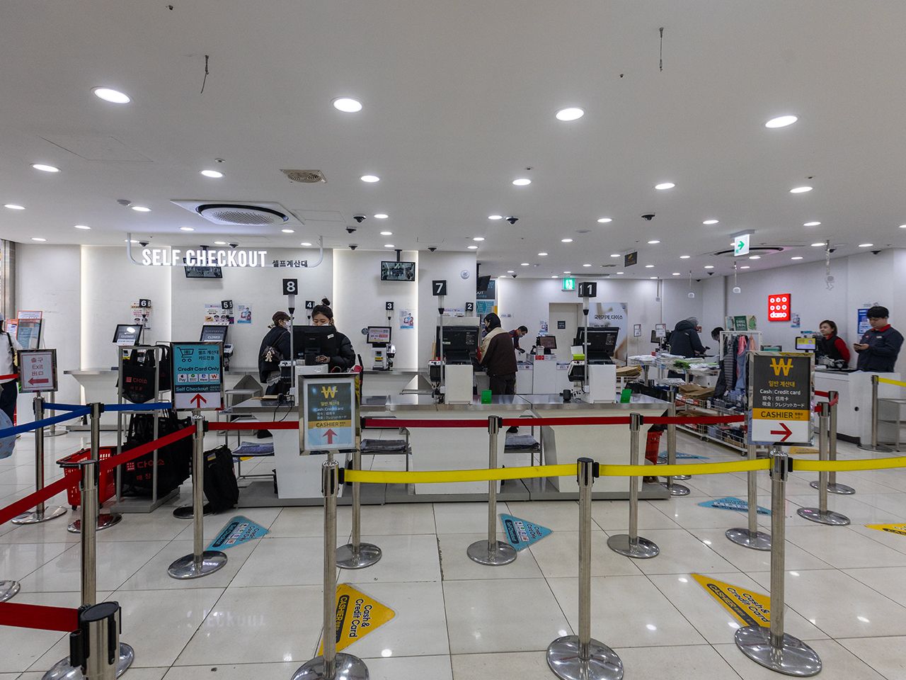 免税手続きは店舗ごとに若干の違い