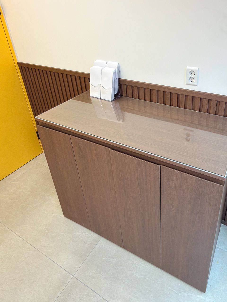 お金を整理できるスペース