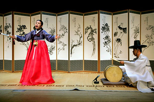 土曜名品公演で鑑賞できるパンソリ