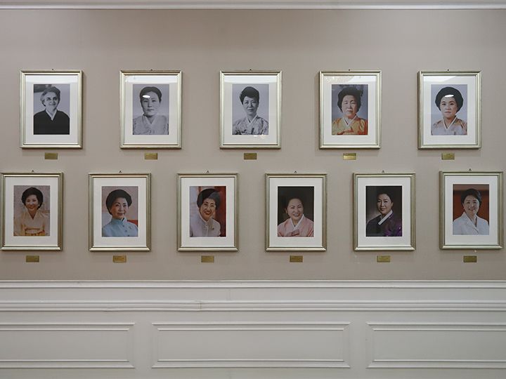 大統領夫人の無窮花(ムグンファ)室(1階)