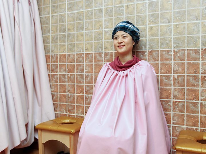 婦人病の改善に良いとされる「よもぎ蒸し」