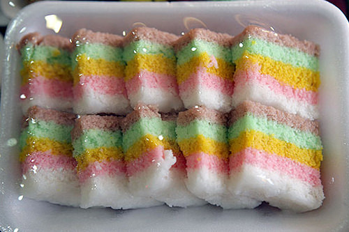 ムジゲトッ(虹模様の蒸し餅)
3,000ウォン