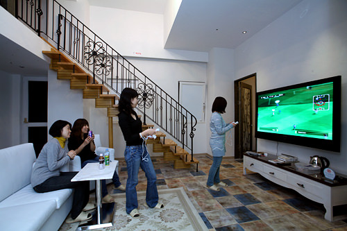 大画面が迫力大!