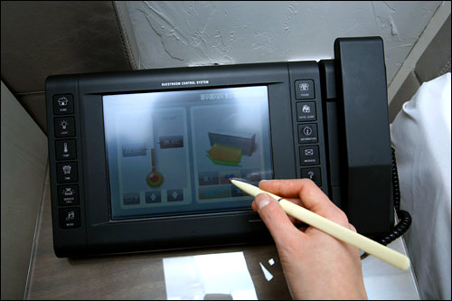 便利なタッチパネル