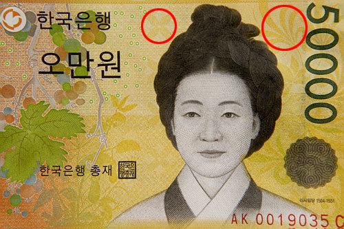 韓国紙幣のお話～５万ウォン札～ | 社会全般 | 韓国文化と生活｜韓国
