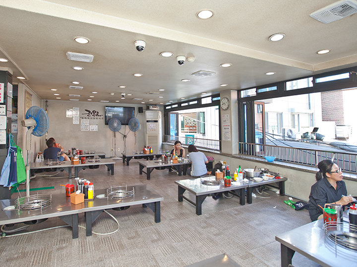 オンドル席(2階)