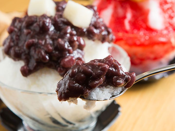 ふっくら炊いたあずき餡が味の決め手