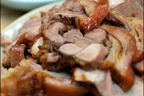 スライスされたチョッパルが
山盛りで登場