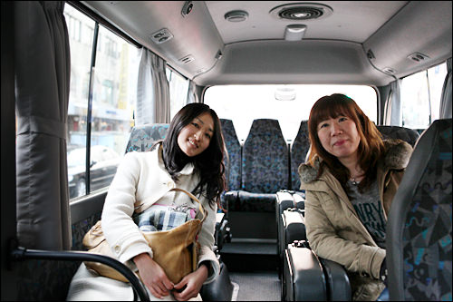 乗り心地のいいミニバス