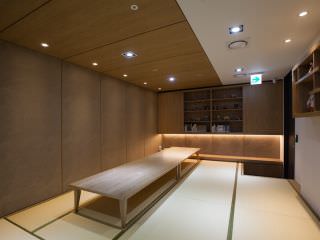 日本らしい畳の部屋も