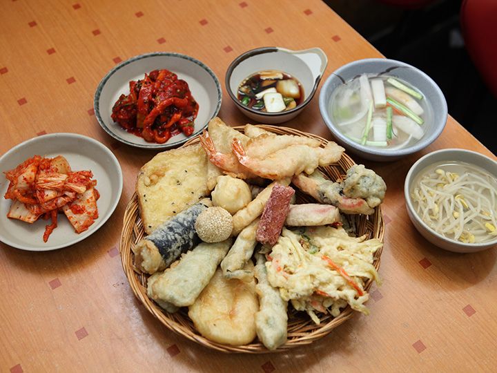 天ぷら盛り合わせ
