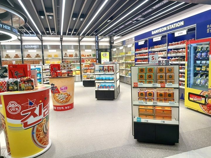 韓国ラーメンコーナー