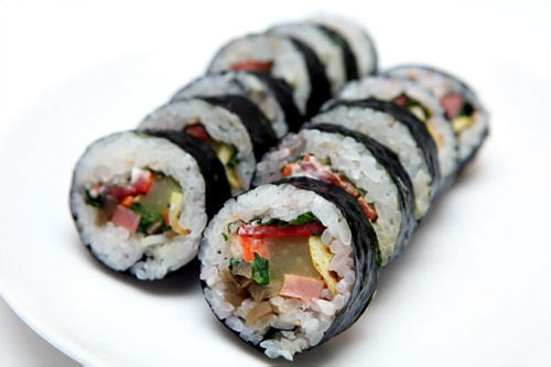 野菜キムパッ(야채김밥)