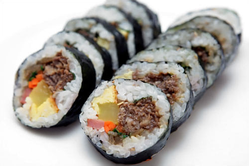 牛肉キムパッ(소고기김밥)