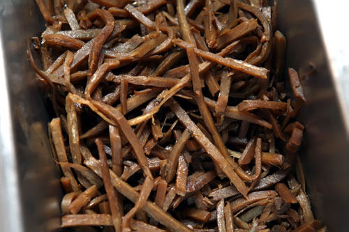 ごぼうの煮付け