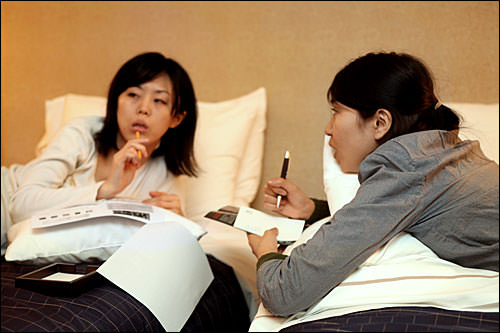 「明日どうしよっかー」