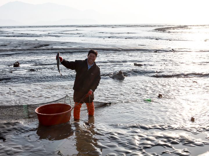 「スズキがいたぞ~!」