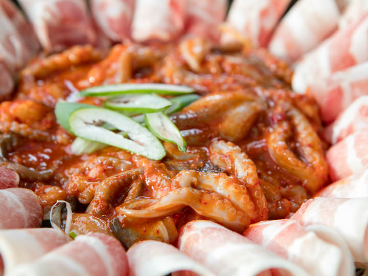 プリッと弾力のあるイイダコ