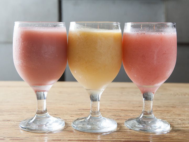 フルーツを使用したマッコリカクテル