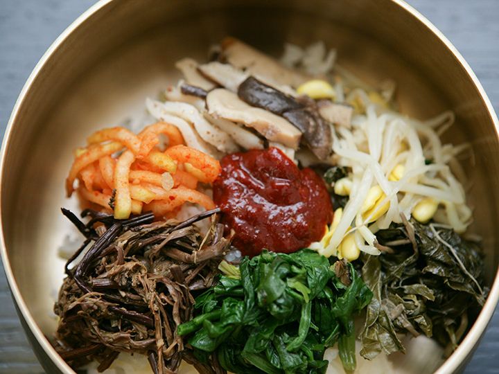 野菜たっぷりのビビンバ