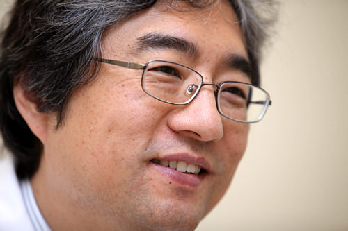 日本語が可能なチョ・ソック教授