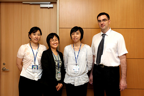 国際診療センターのスタッフ