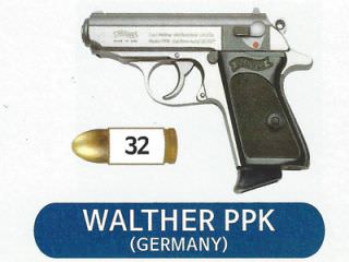 WALTHER PPK 口径：32口径 製造国：ドイツ 10発 40,000ウォン