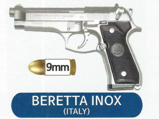 BERETTA INOX 口径：９ｍｍ 製造国：イタリア 10発 40,000ウォン