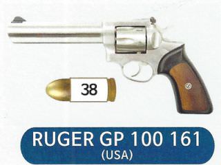 RUGER GP100 161 口径：38口径 製造国：アメリカ 10発 40,000ウォン