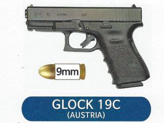 GLOCK 19C 口径：380口径 製造国：オーストリア 10発 40,000ウォン