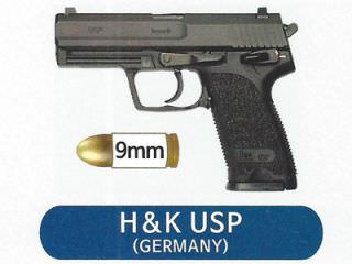 H & K USP 口径：９ｍｍ 製造国：ドイツ 10発 40,000ウォン