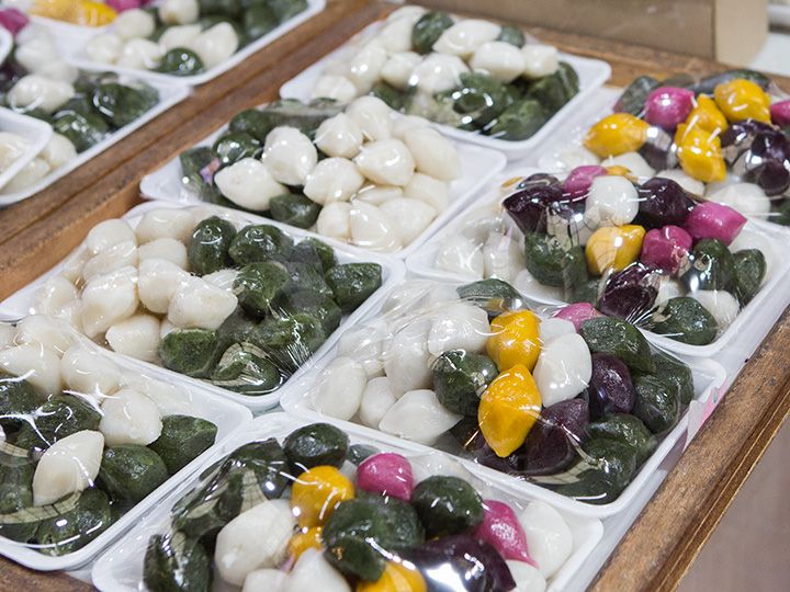 餅屋を彩るのは「ソンピョン(松餅)」