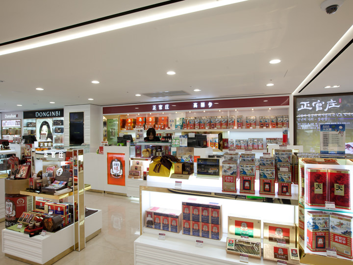 高麗人参で有名な正官庄(チョングァンジャン)